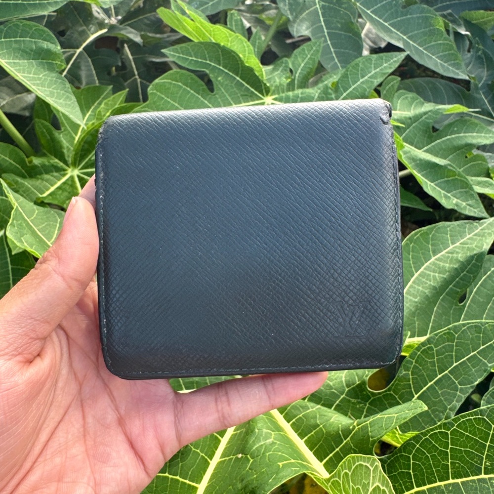 Louis Vuitton Green Bifold Wallet